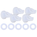 D Coupler Gas Check Valve Beer Line Washer Gasket No Leakage Odorless Beer Keg Coupler Accessories for Sankey Coupler