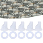 D Coupler Gas Check Valve Beer Line Washer Gasket No Leakage Odorless Beer Keg Coupler Accessories for Sankey Coupler