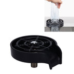 Cup Washer G1/2 Interface Quick Cleaning Detachable Kitchen Hotel Bar Wash Basin Press Glass Rinser for Bar Club Cup Washer