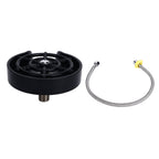 Cup Washer G1/2 Interface Quick Cleaning Detachable Kitchen Hotel Bar Wash Basin Press Glass Rinser for Bar Club Cup Washer with Hose