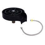 Cup Washer G1/2 Interface Quick Cleaning Detachable Kitchen Hotel Bar Wash Basin Press Glass Rinser for Bar Club Cup Washer with Hose