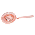 Bar Strainer Fine Filtering Professional Stainless Steel Cocktail Strainer for Bartending Restaurant Party Rose Golden