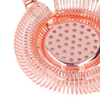 Bar Strainer Fine Filtering Professional Stainless Steel Cocktail Strainer for Bartending Restaurant Party Rose Golden