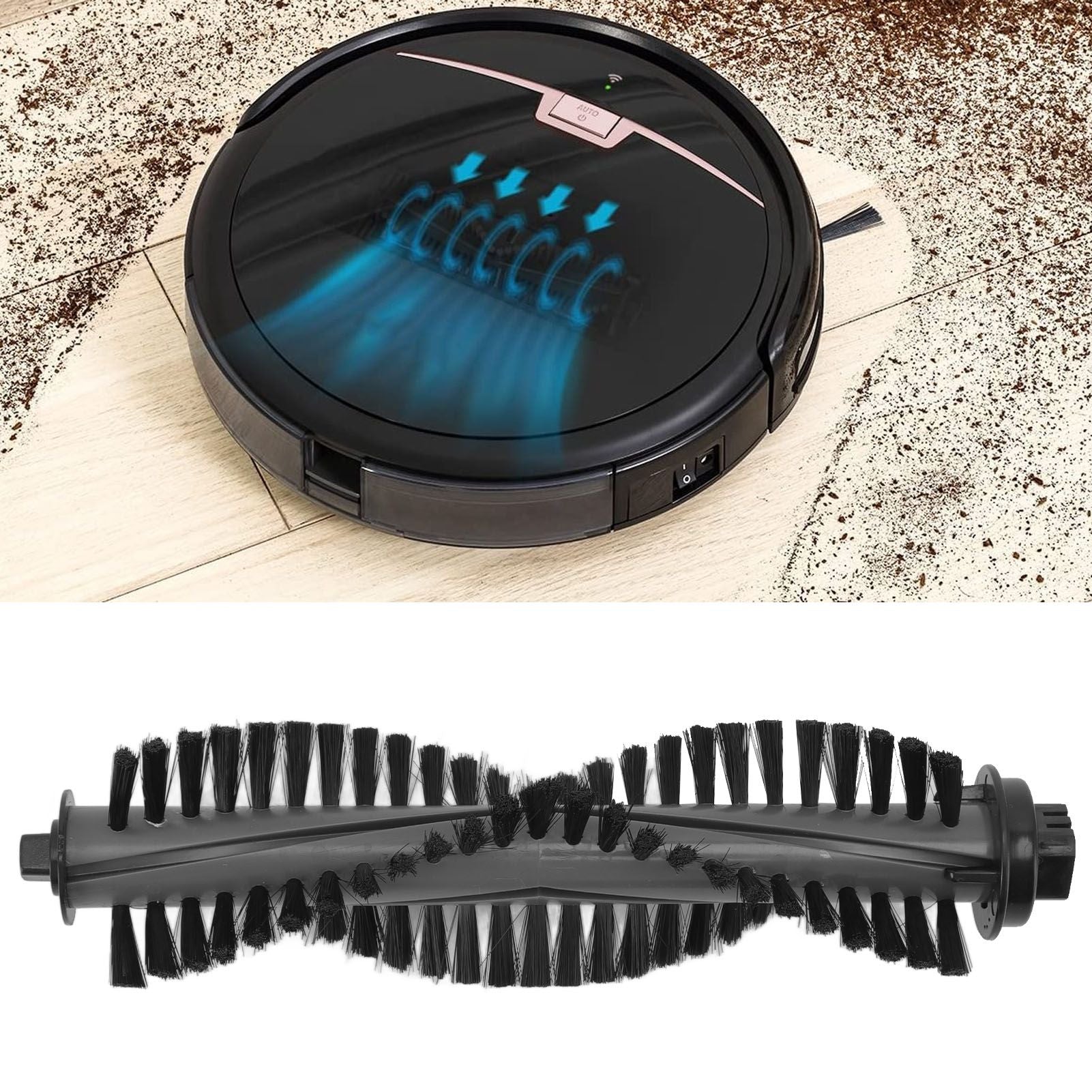 Sweeper Main Brush Roller for Ilife A4S Cleaner Replacement Main Brush Bar Accessories