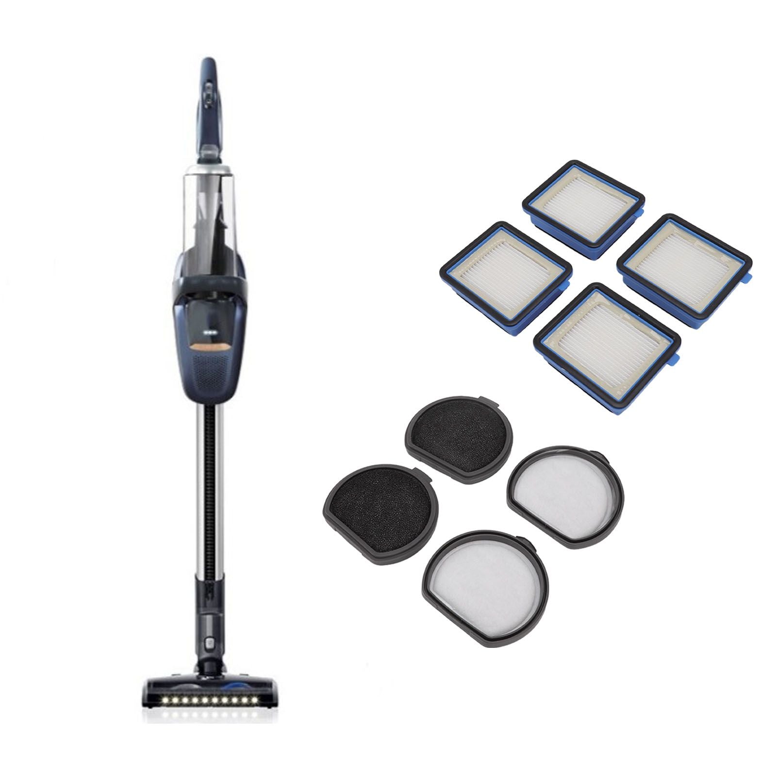 4 PCS Vacuum Cleaner Filters Kit for Electrolux PF91 5EBF PF91 5BTF PF91 6BWF Filters Elements Replacement Parts