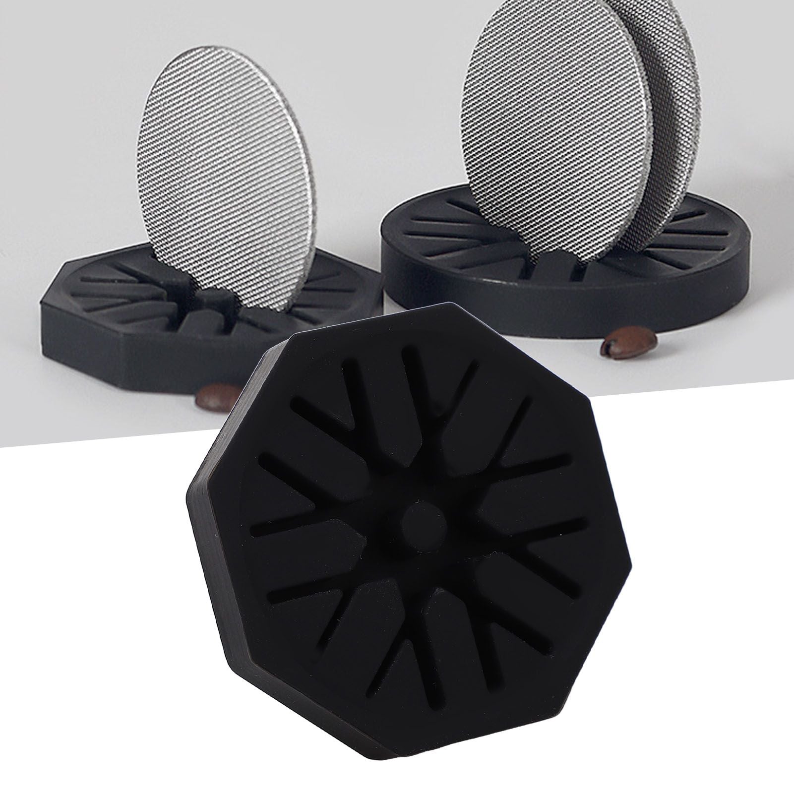 Puck Screen Stand Silicone Flexible Cleanable Stable Long Lasting Portafilter Basket Stand Holder