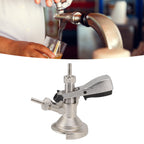 A Type Beer Keg Coupler Stainless Steel Wine Barrel Dispenser Beer Keg Tap Distributor Coupler