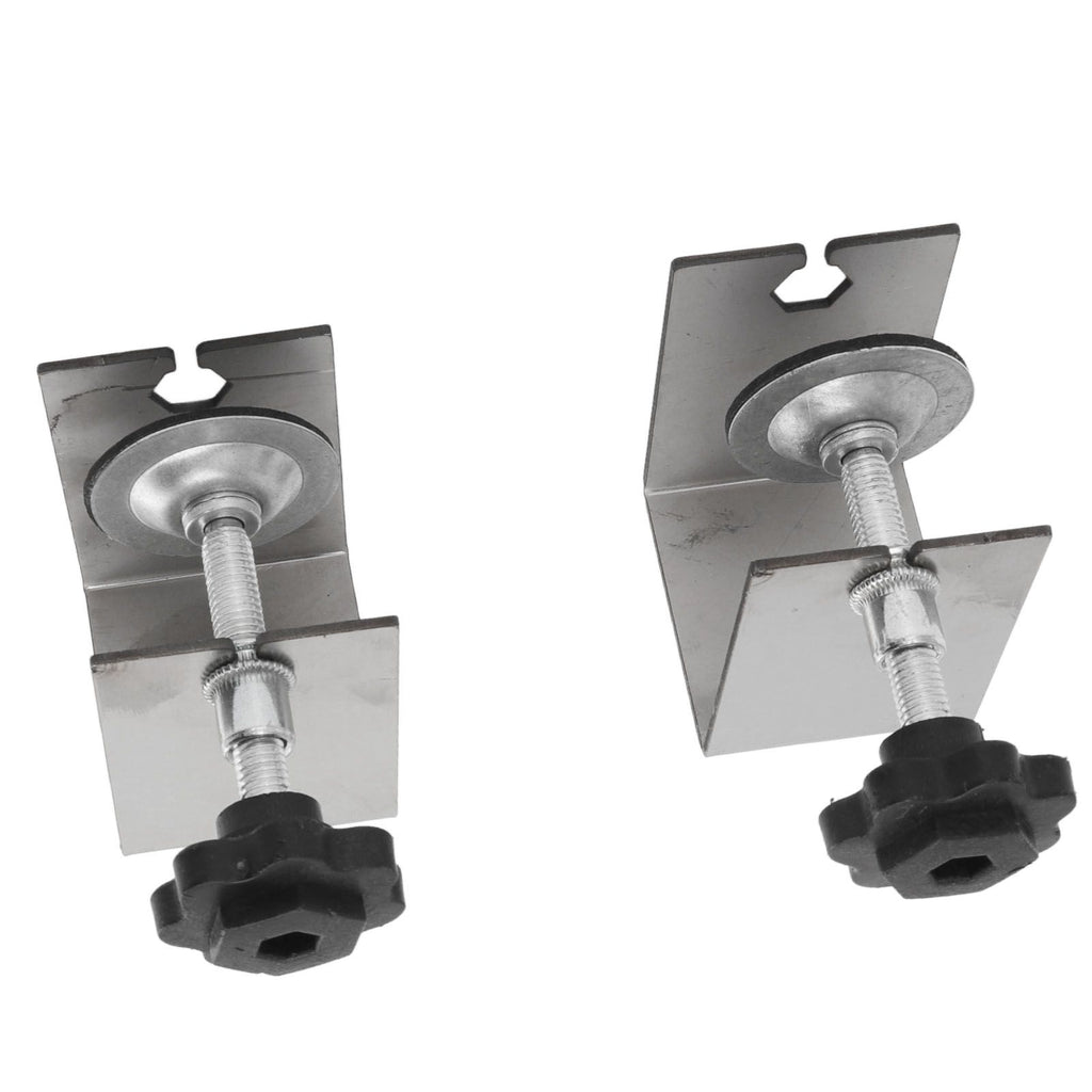 2pcs Drawer Front Installation Fixing Clamp Professional Easy Adjustment Drawer Front Mounting Clips for Woodworking