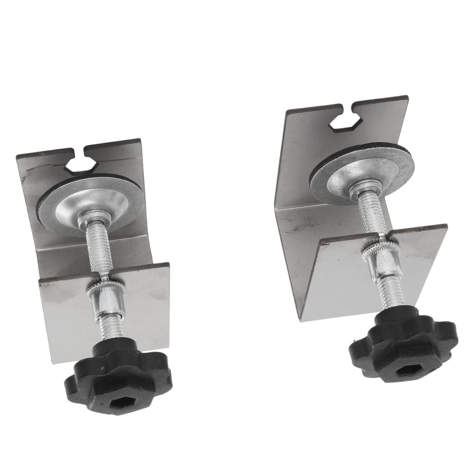 2pcs Drawer Front Installation Fixing Clamp Professional Easy Adjustment Drawer Front Mounting Clips for Woodworking