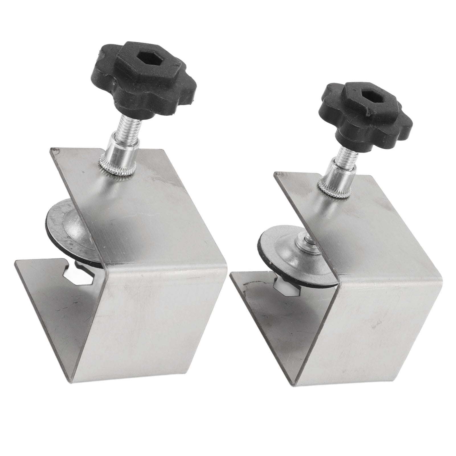 2pcs Drawer Front Installation Fixing Clamp Professional Easy Adjustment Drawer Front Mounting Clips for Woodworking