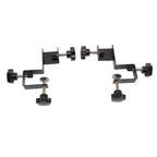 2 PCS Cabinet Drawer Installation Clamps Left Right Side Drawer Jig Rocker Arm Cabinet Front Drawer Woodworking Clamps Black