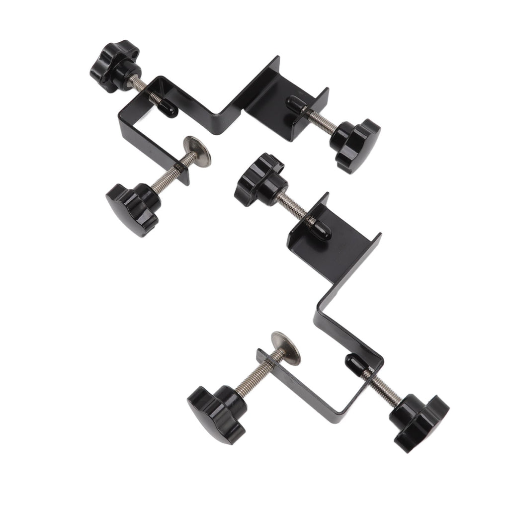 2 PCS Cabinet Drawer Installation Clamps Left Right Side Drawer Jig Rocker Arm Cabinet Front Drawer Woodworking Clamps Black