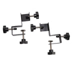 2 PCS Cabinet Drawer Installation Clamps Left Right Side Drawer Jig Rocker Arm Cabinet Front Drawer Woodworking Clamps Black
