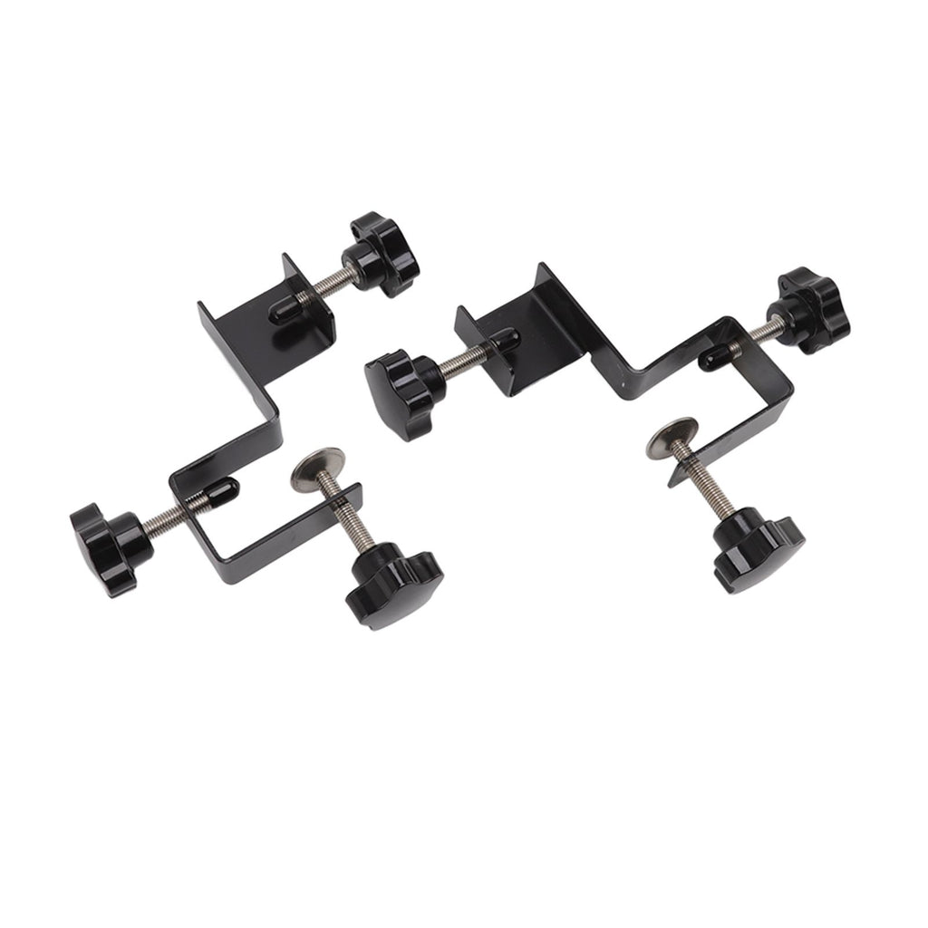 2 PCS Cabinet Drawer Installation Clamps Left Right Side Drawer Jig Rocker Arm Cabinet Front Drawer Woodworking Clamps Black