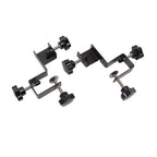 2 PCS Cabinet Drawer Installation Clamps Left Right Side Drawer Jig Rocker Arm Cabinet Front Drawer Woodworking Clamps Black