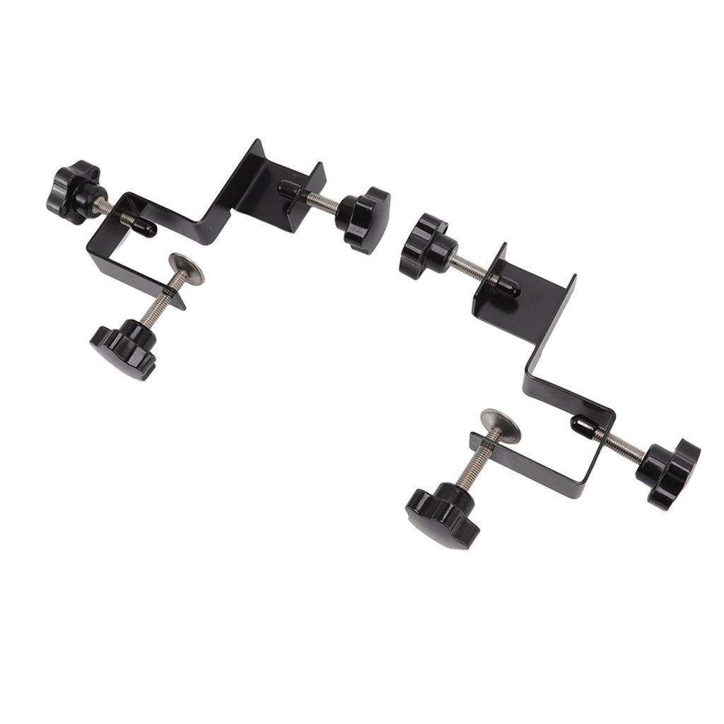 2 PCS Cabinet Drawer Installation Clamps Left Right Side Drawer Jig Rocker Arm Cabinet Front Drawer Woodworking Clamps Black