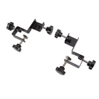 2 PCS Cabinet Drawer Installation Clamps Left Right Side Drawer Jig Rocker Arm Cabinet Front Drawer Woodworking Clamps Black