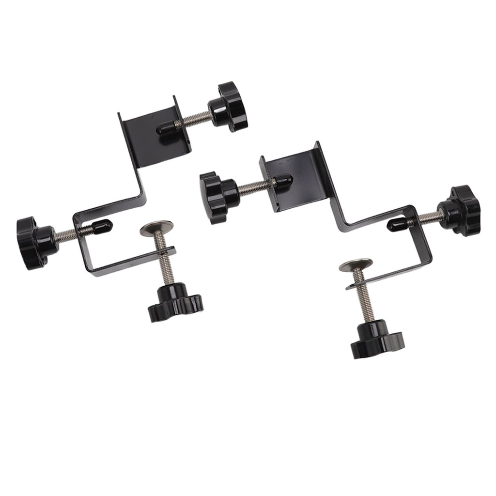 2 PCS Cabinet Drawer Installation Clamps Left Right Side Drawer Jig Rocker Arm Cabinet Front Drawer Woodworking Clamps Black