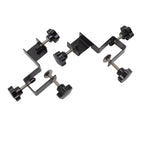 2 PCS Cabinet Drawer Installation Clamps Left Right Side Drawer Jig Rocker Arm Cabinet Front Drawer Woodworking Clamps Black