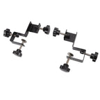 2 PCS Cabinet Drawer Installation Clamps Left Right Side Drawer Jig Rocker Arm Cabinet Front Drawer Woodworking Clamps Black