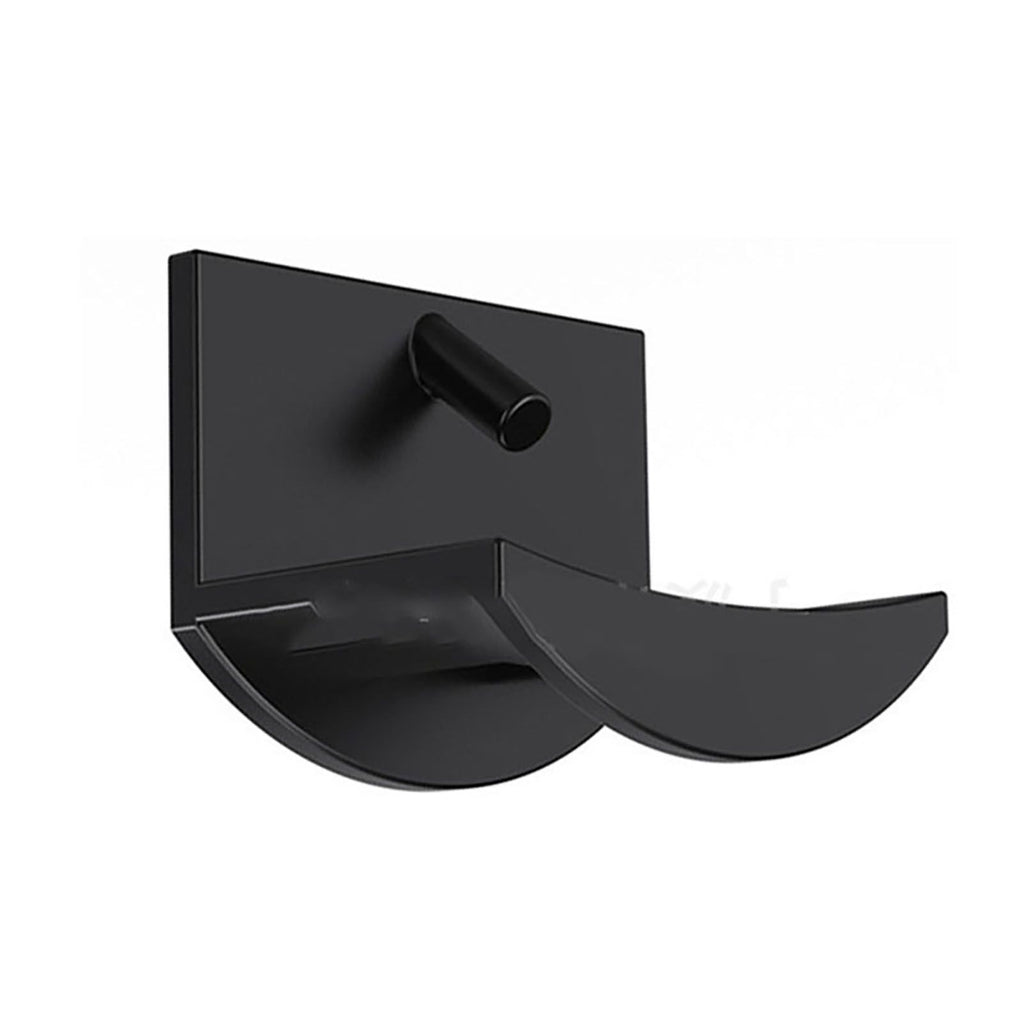 10PCS Adhesive Hat Hooks Modern Minimalist Strong Transparent Adhesive Hat Rack for Wall Black