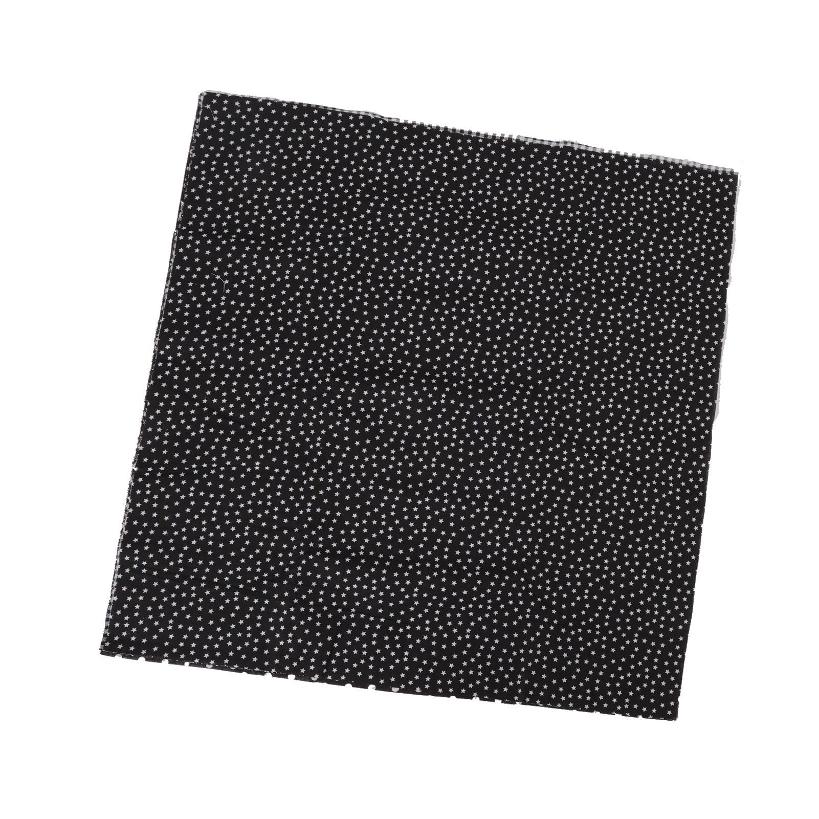 Craft Fabric Soft Prevent Pilling Printing Cuttable Cotton DIY Sewing Fabric Cloth for Quilting Scrapbooking 10 Colors