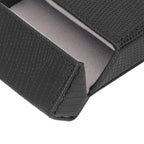 Men Cigarette Case for 20pcs Medium Cigarettes Box Lizard Stripe Portable Cigarette Case Black