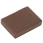 Men Cigarette Case for 20pcs Medium Cigarettes Box Lizard Stripe Portable Cigarette Case Coffee