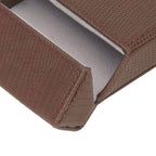 Men Cigarette Case for 20pcs Medium Cigarettes Box Lizard Stripe Portable Cigarette Case Coffee