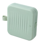 Magnetic Suction Sewing Box Portable Small Double Layer Magnetic Sewing Box Kit for Home Dormitory Travel Green