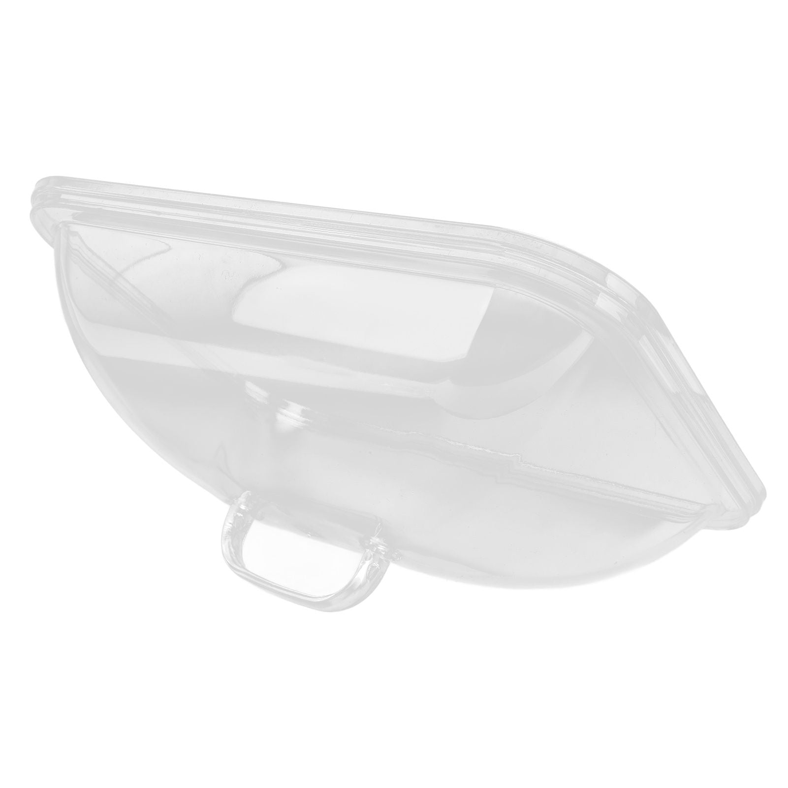 Splatter Cover Clear Transparent Acrylic Dustproof Rectangle Shape Convenient Practical Home Plate Covers for Kitchen M