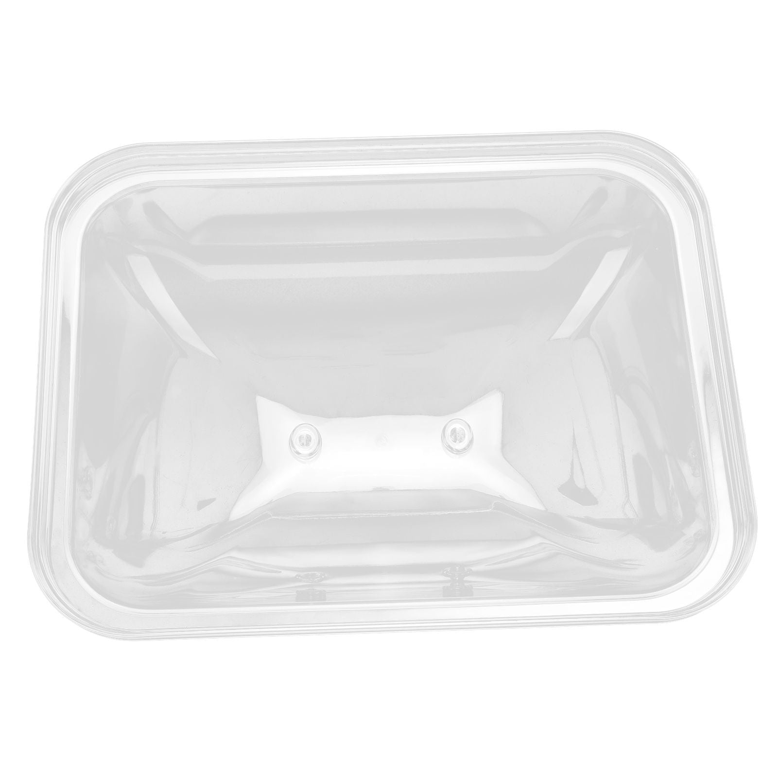 Splatter Cover Clear Transparent Acrylic Dustproof Rectangle Shape Convenient Practical Home Plate Covers for Kitchen M
