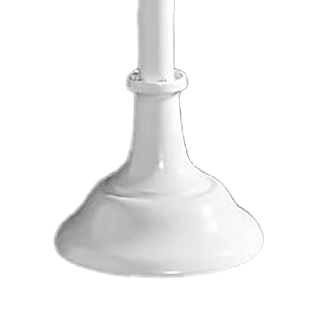 Metal Cake Stand European Style Anti Slip Round Cake Stand for Weddings Parties Anniversaries Large White