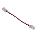 10pcs COB Strip Light Connector Professional Double Head 8mm 2 Pin Light Strip Connectors for Home Office School