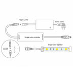 RF Full Touch Dimmer Wireless Constant Voltage LED Controller Mini Induction Light Bar Controller DC 5‑24V