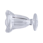 6pcs Ice Cream Cup Creative Unique Flower Sundae Glass Cup Multifunctional Transparent Dessert Cups