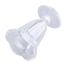 6pcs Ice Cream Cup Creative Unique Flower Sundae Glass Cup Multifunctional Transparent Dessert Cups