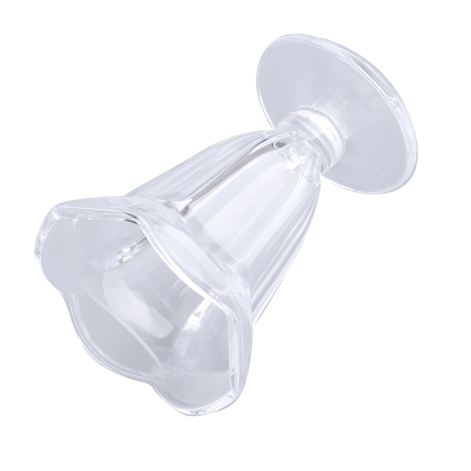 6pcs Ice Cream Cup Creative Unique Flower Sundae Glass Cup Multifunctional Transparent Dessert Cups