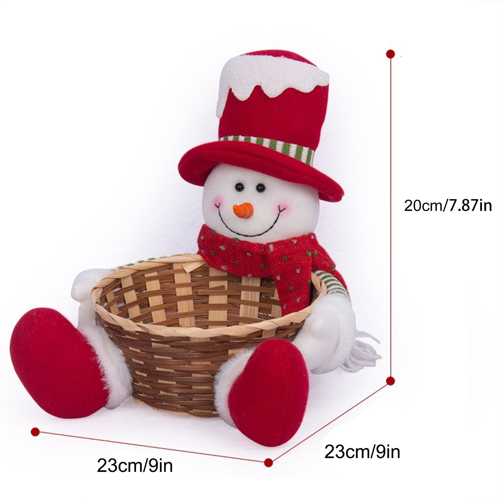 Christmas Fruit Basket Children's Gift Candy Box Christmas Candy Basket