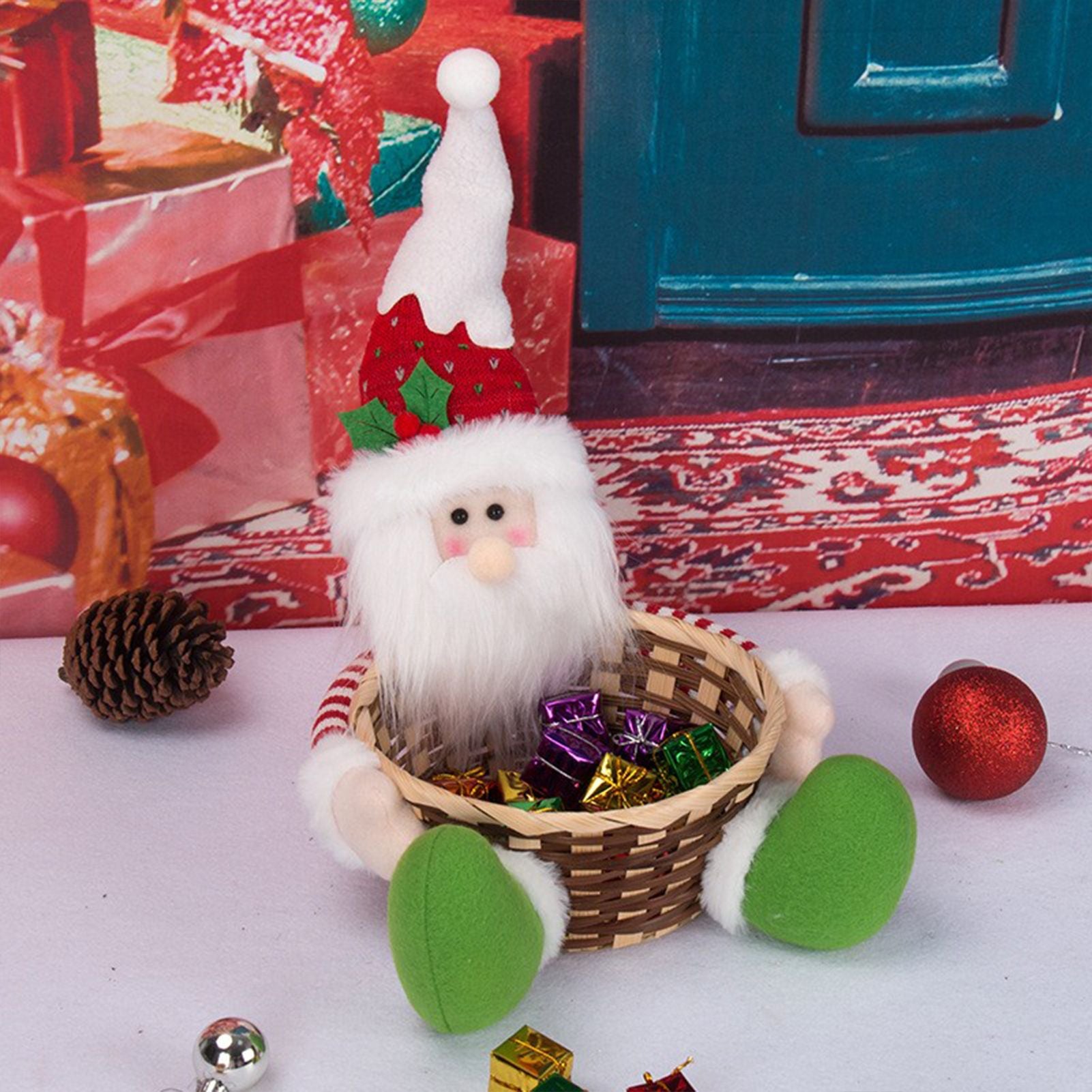 Christmas Fruit Basket Children's Gift Candy Box Christmas Candy Basket