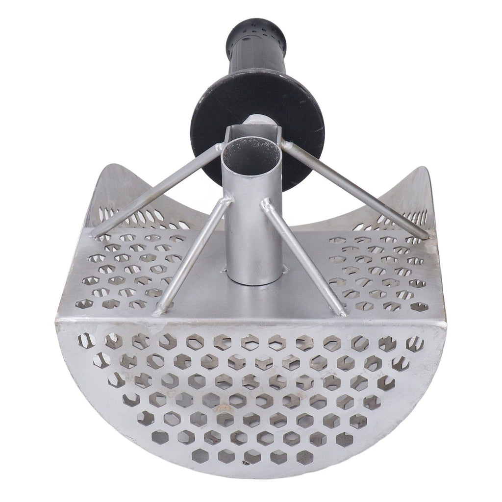 Beach Sand Scoop Metal Detecting Hunting Tool Detector Stainless Steel Hexahedron Holes Sand Scoop