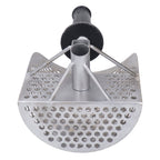Beach Sand Scoop Metal Detecting Hunting Tool Detector Stainless Steel Hexahedron Holes Sand Scoop