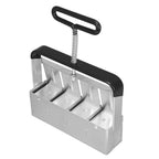 Soil Blocker Manual Quad Soil Block Maker Handheld Soil Block Mold With Comfort Grip Handle For Seedings Cuttings
