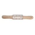 15 Inch Buffing Wheel Rake with Wooden Handle for Compound Cleaning Removing Residual Compounds Metal