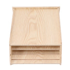 Bat House Handcrafted Weatherproof Corrosion Protection Wooden Bat Box for Outdoor Garden Wood