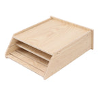 Bat House Handcrafted Weatherproof Corrosion Protection Wooden Bat Box for Outdoor Garden Wood