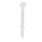 Grass Gauge 30cm Clear Funny Text Sturdy Iron Grass Height Measuring Ruler for Garden Yard Lawn