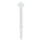 Grass Gauge 30cm Clear Funny Text Sturdy Iron Grass Height Measuring Ruler for Garden Yard Lawn