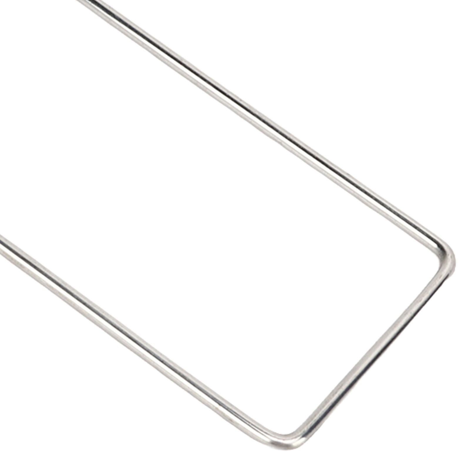 100Pcs U Shaped Garden Stakes Galvanized Steel Landscape Stakes Pins for Weed Barrier Sod Fabric Decorations Roughness 2.5mm/0.10in