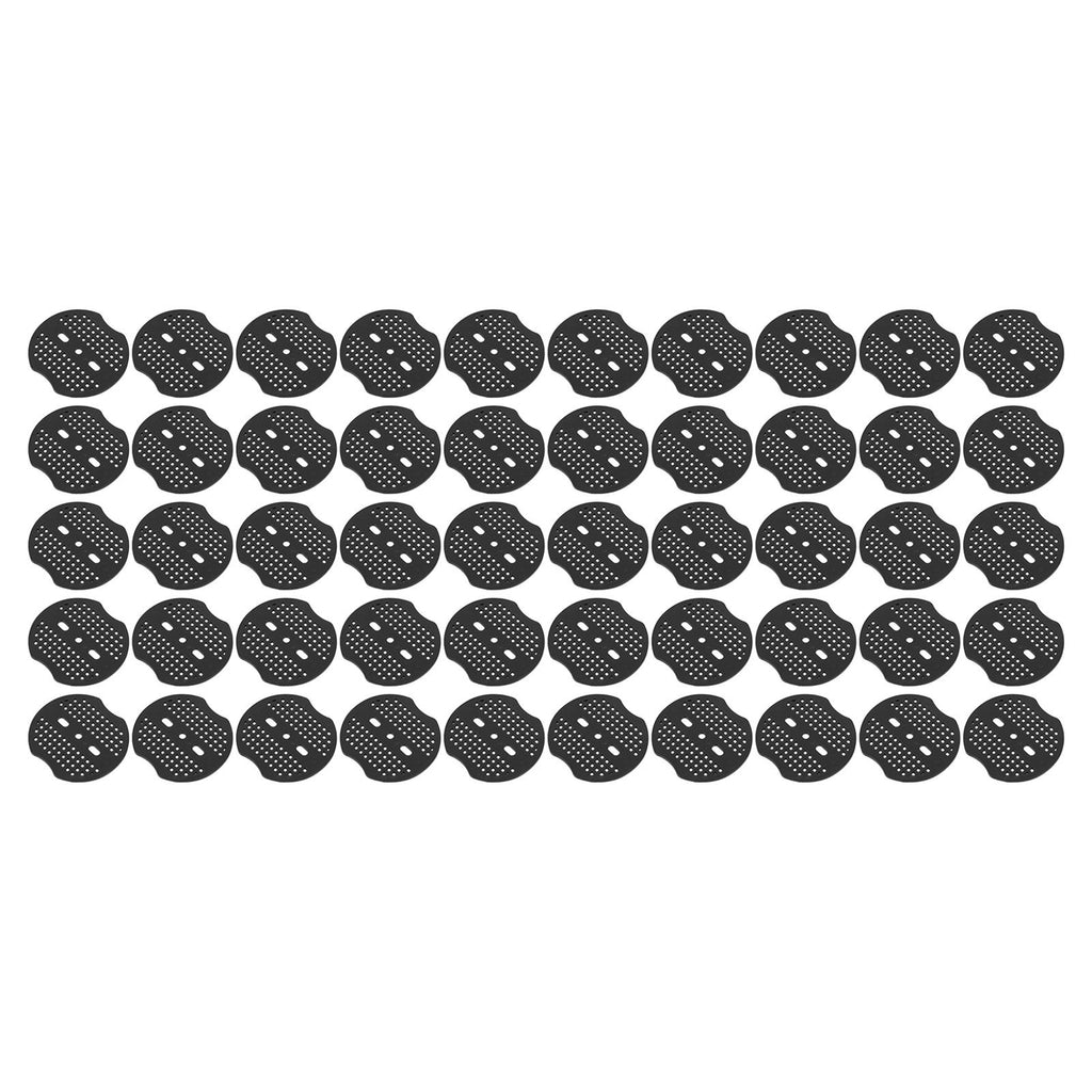 Garden Stakes Gasket Landscape Plastic Gasket Garden Stakes Pad for Weed Barrier Create Sturdier Hold 50pcs